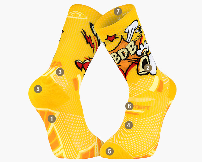 Trail Ultra High Collector DBDB Socks popboy